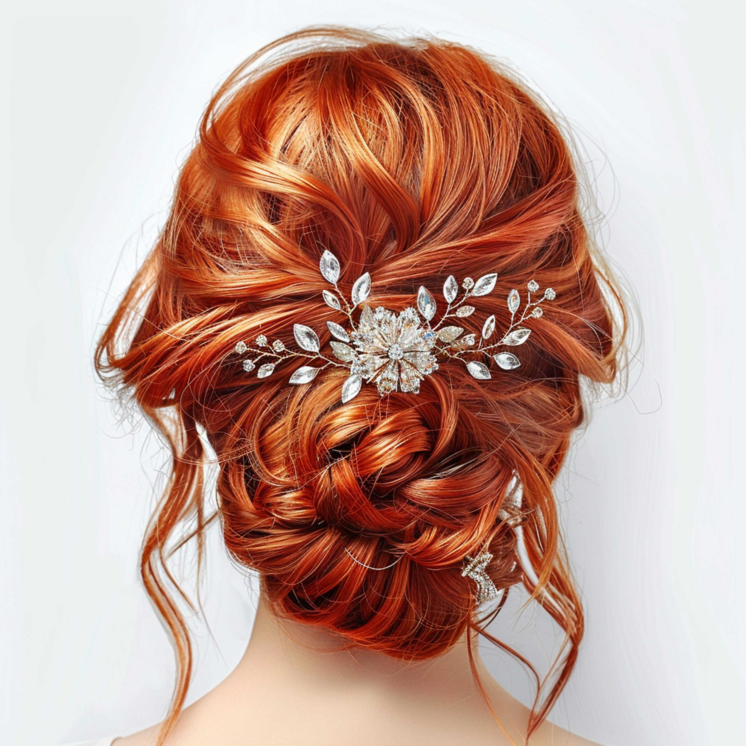 hair barrette jewelry isolated white background scaled